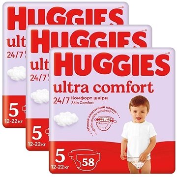 HUGGIES Ultra Comfort Mega 5 (174 ks) (BABY19894s3)