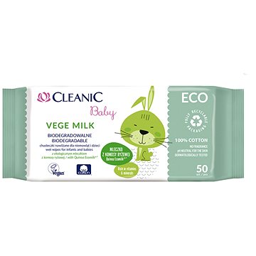 CLEANIC Baby ECO Vege Milk 50 ks (5900095029694)
