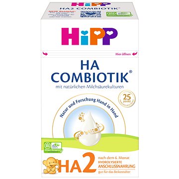 HiPP Combiotik HA 2, od uk.6. měsíce, 600 g (4062300402805)