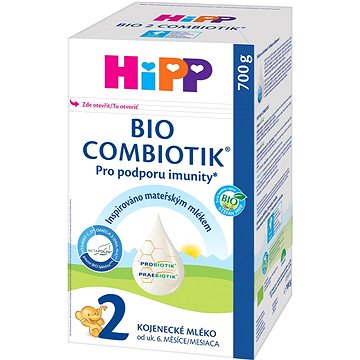 HiPP BIO Combiotik 2, od uk. 6. měsíce, 700 g (4062300401846)