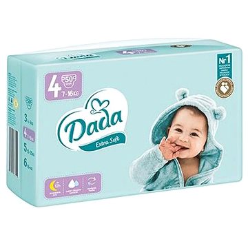 DADA Extra Soft vel. 4 (50 ks) (5903933668222)