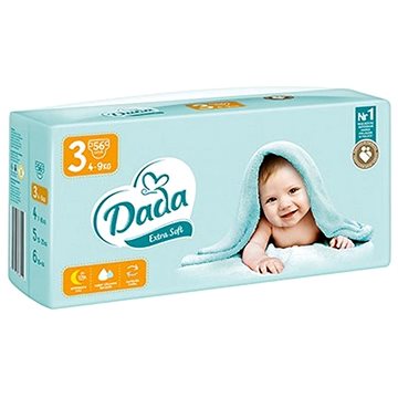 DADA Extra Soft vel. 3 (56 ks) (5903933668215)