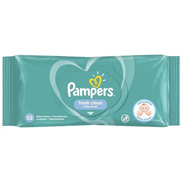 PAMPERS Fresh Clean 52 ks (8001841041360)
