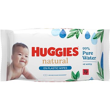 HUGGIES Natural Pure Water 48 ks (5029053582313)