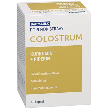 Babysmilk Colostrum kurkumin + piperin 60 kapslí (8595691601183)