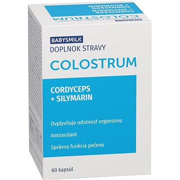Babysmilk Colostrum Coryceps + Silymarin 60 kapslí (8595691601169)