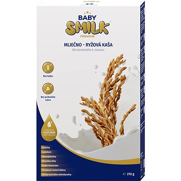 Babysmilk Premium mléčno - rýžová kaše 210 g (8595691601091)