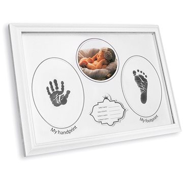 GOLD BABY fotorámeček Naše miminko na inkoustový otisk My handprint 24 × 38 cm (0722777605423)