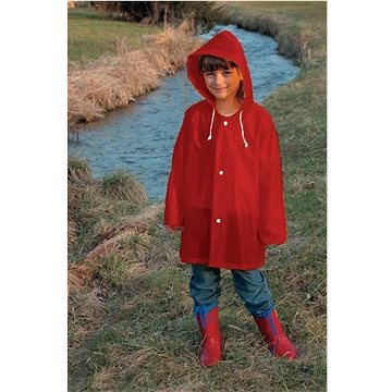 DOPPLER dětská pláštěnka s kapucí, vel. 92, červená (9003034366266)