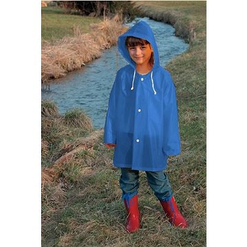 DOPPLER dětská pláštěnka s kapucí, vel. 92, modrá (9003034557336)