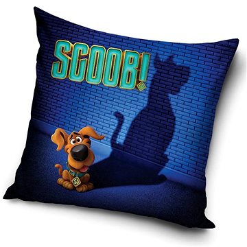 CARBOTEX povlak na polštářek Scooby Doo malý Scooby 40×40 cm (5902689454608)