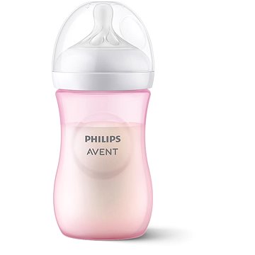 Philips AVENT Natural Response 260 ml, 1 m+, růžová (8710103989653)