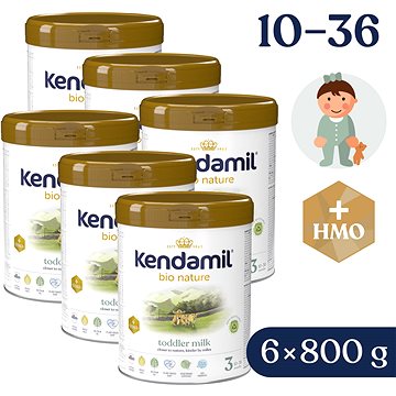 Kendamil BIO Nature 3 HMO+ (6× 800 g) (5056000505415)