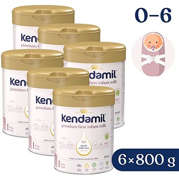 Kendamil Premium 1 DHA+ (6× 800 g) (5056000505330)