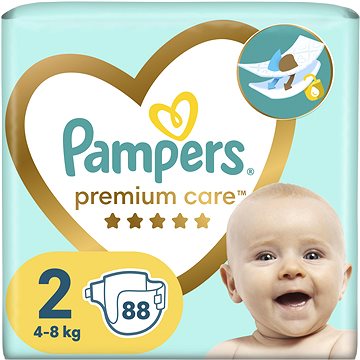 PAMPERS Premium Care vel. 2 (88 ks) (8006540857717)