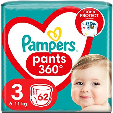 PAMPERS Active Baby Pants vel. 3 (62 ks) (8006540069233)