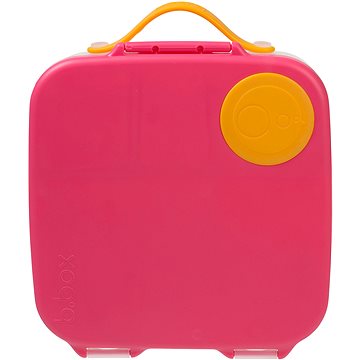 B.box Svačinový box velký růžový oranžový (9353965006510)