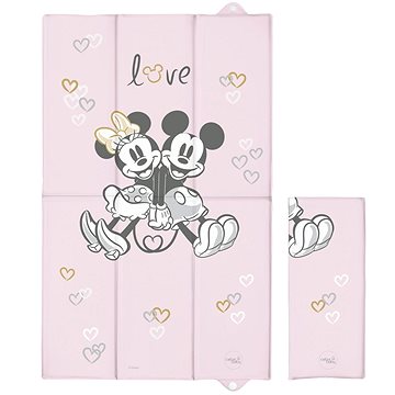 Značka Ceba Baby - CEBA BABY přebalovací podložka cestovní 50 × 80 cm, Disney Minnie & Mickey Pink