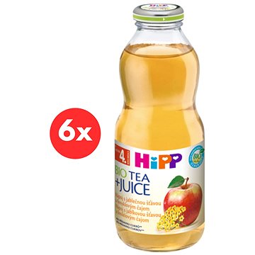 HiPP BIO Nápoj s jablečnou šťávou a fenyklovým čajem - 6× 500 ml (9062300414278)