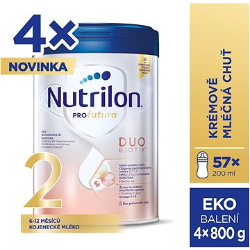 Nutrilon Profutura Duobiotik 2 kojenecké mléko 4× 800 g (8595002109988)