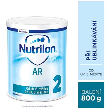 Nutrilon 2 AR speciální pokračovací kojenecké mléko 800 g, 6+ (8590340129186)
