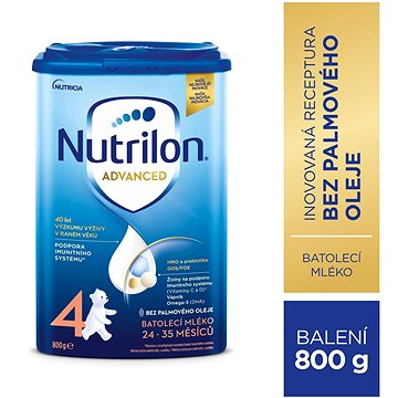 Nutrilon 4 Batolecí mléko 24+ 800 g (8590340111280)