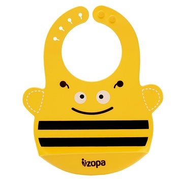 Zopa Silikonový bryndák - Bee (8595114431861)