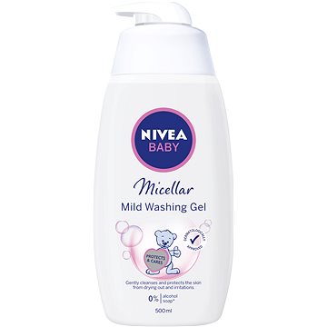 NIVEA Baby Micellar Mild Washing Gel 500 ml (9005800298931)