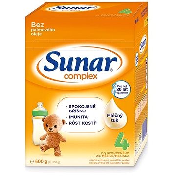 Sunar Complex 4 batolecí mléko 600 g (8592084415792)