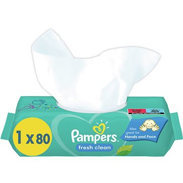 PAMPERS Fresh Clean XXL 80 ks (8001841077598)