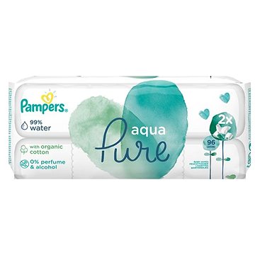 PAMPERS Aqua Pure duo 2× 48 ks (8001090603357)