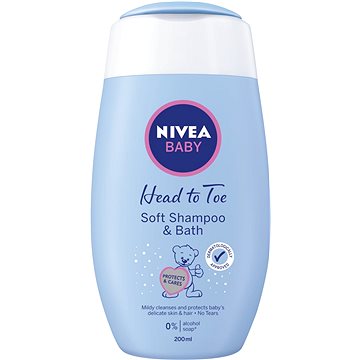 NIVEA Baby Soft Shampoo&Bath 200 ml (4005808361373)