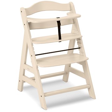Hauck Alpha+ dřevená židle Vanilla (4007923661390)