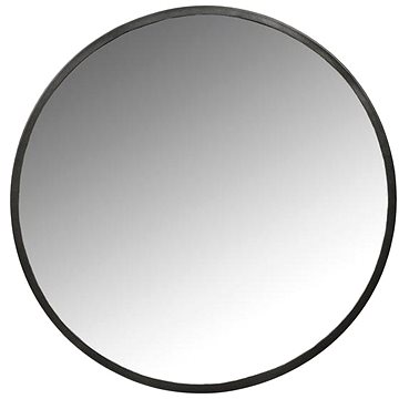 Villa Collection Kulaté zrcadlo s kovovým rámem Black 50 cm (341181)