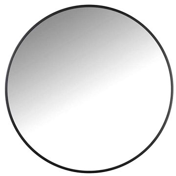 Villa Collection Kulaté zrcadlo s kovovým rámem Black 80cm (341600)