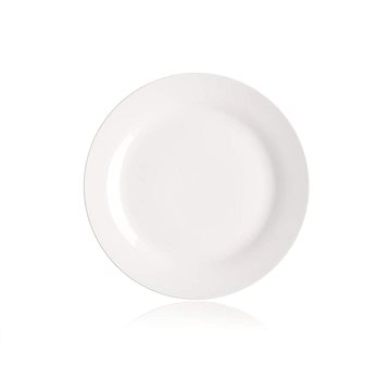 BANQUET Sada mělkých porcelánových talířů BASIC nedekor. 26,5 cm, 6 ks, bílé (60319503)