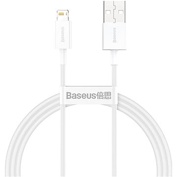 Baseus Superior Series rychlonabíjecí kabel USB/Lightning 2.4A 2m bílá (CALYS-C02)