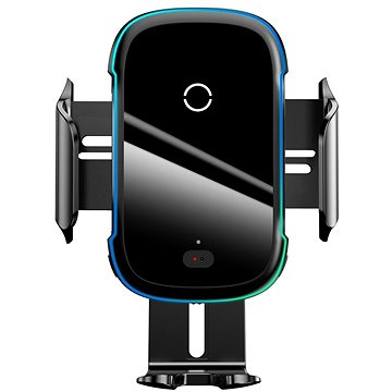 Baseus Light Electric Car Holder Wireless Charger 15W Black (WXHW03-01)