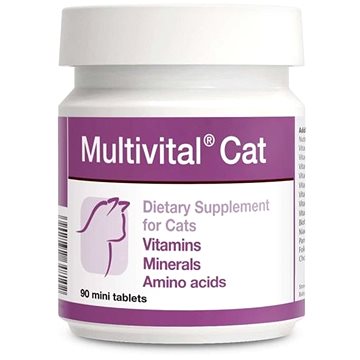Dolfos Multivital Cat 90 mini tbl. - vitamíny pro zdraví koček (901022)