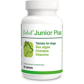 Dolfos Dolvit Junior Plus 90 tbl.- vitamíny pro mladé psy a štěňata (901015)