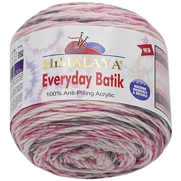BELLATEX s.r.o. Příze Everyday Batik 140 g - 74208 růžová, béžová (9818)