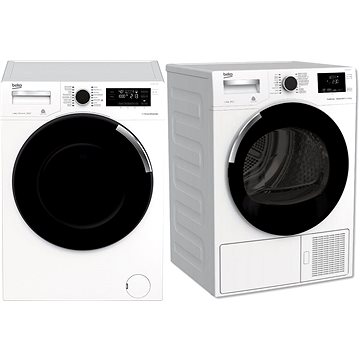 BEKO WTV 8744 CSXW0 + BEKO DH 8544 CSFRX