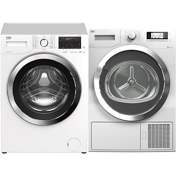 BEKO WTE8636X0C + BEKO DPY 8506 GXB1
