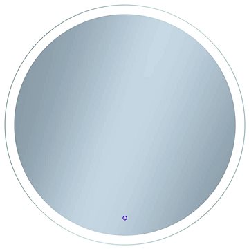 Nemlžící koupelnové zrcadlo kulaté s LED osvětlením 60×60 cm KZ3 (8595654702780)