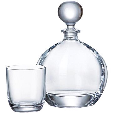 Crystal Bohemia Whisky set Orbit (1 karafa + 6 sklenic) (8593410882516)
