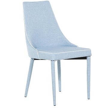 Sada 2 jídelních židlí modrá CAMINO, 209639 (beliani_209639)