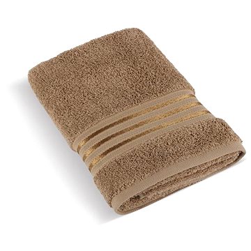BELLATEX s.r.o. -Froté ručník Linie 500g L/715 tm.béžová 50 × 100 cm (7777)