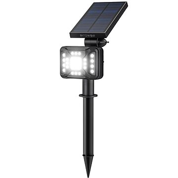 BlitzWolf BW-OLT2 LED solární lampa se senzorem soumraku, černá (BLI04437)