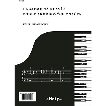 Hrajeme na klavír podle akordových značek - Emil Hradecký (BM001)