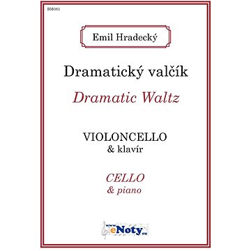 Hradecký Emil: Dramatický valčík / violoncello + klavír (BM083)